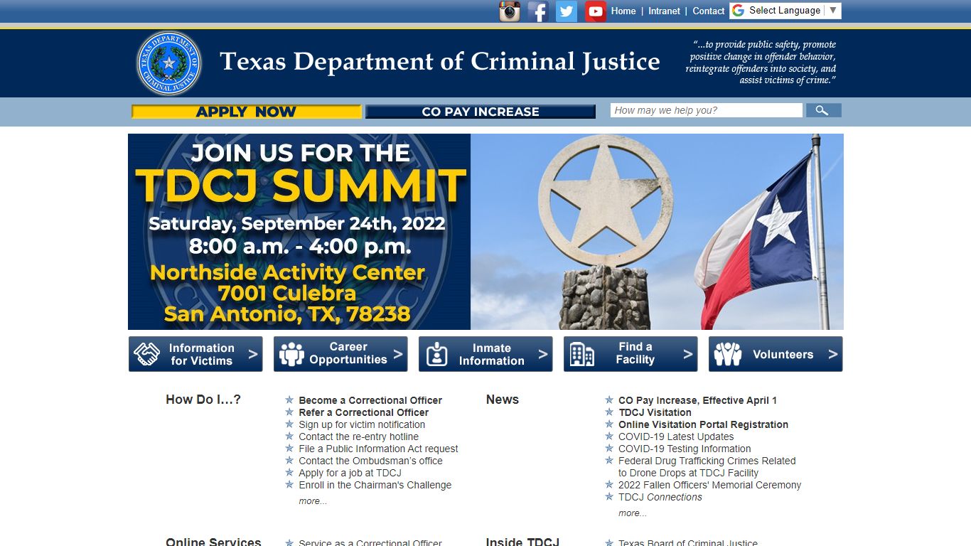 Texas Department of Criminal Justice